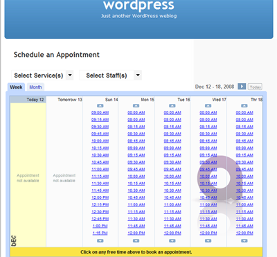 Appointy on your blog